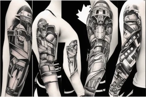 Gundam tattoo idea