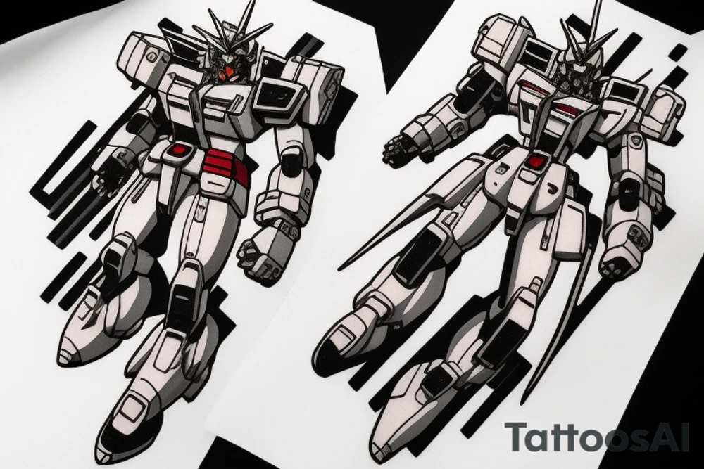 Gundam tattoo idea