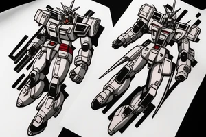 Gundam tattoo idea