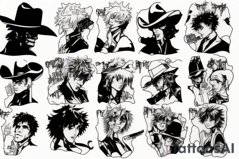 Cowboy bebop tattoo idea