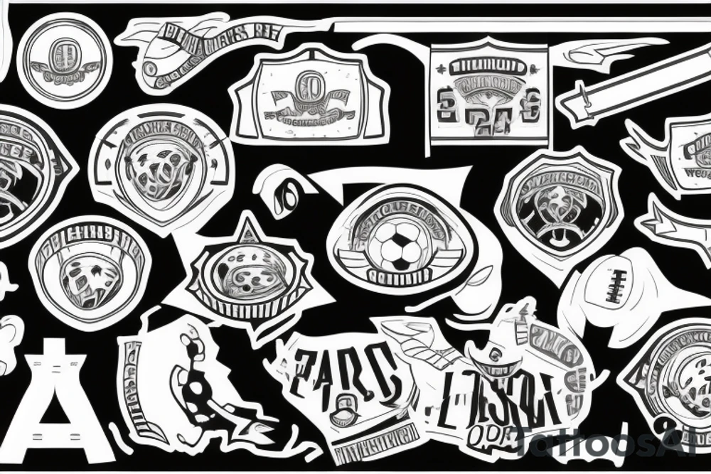 Football club tattoo idea