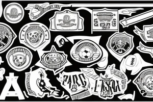 Football club tattoo idea