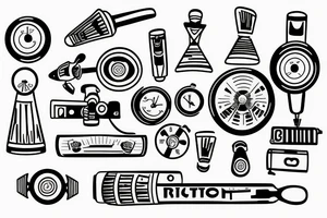 vynil recorder tattoo idea