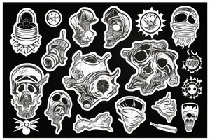 nuclear explosion tattoo idea