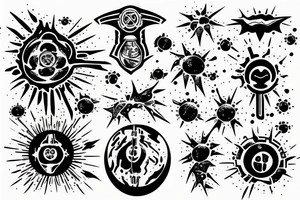 nuclear explosion tattoo idea
