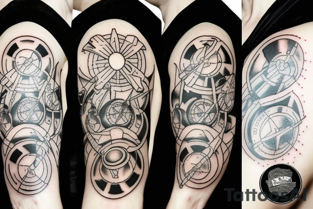 nuclear explosion tattoo idea