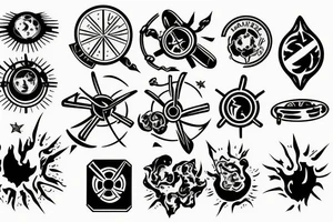 nuclear explosion tattoo idea