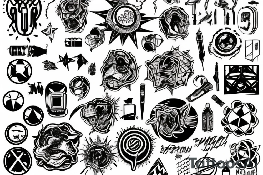 nuclear explosion tattoo idea