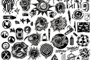 nuclear explosion tattoo idea