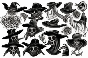 plague doctor tattoo idea