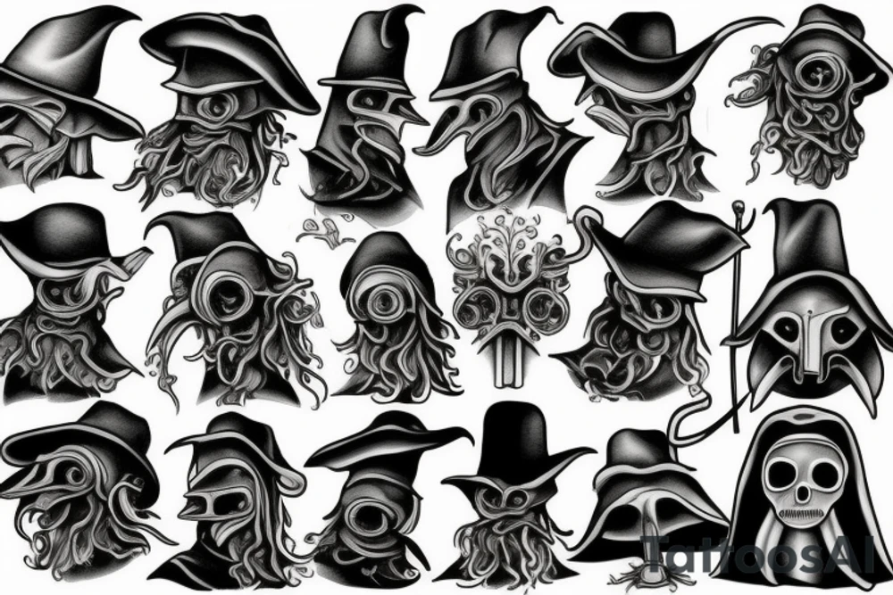 plague doctor tattoo idea