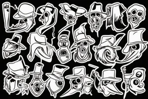plague doctor tattoo idea