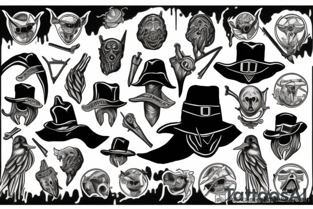 plague doctor tattoo idea