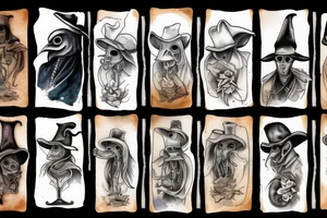 plague doctor tattoo idea