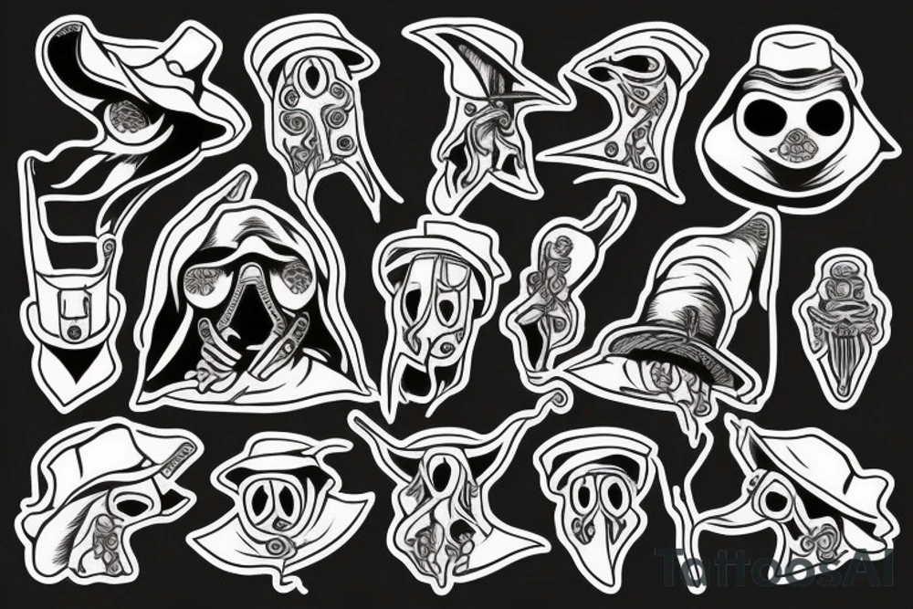 plague doctor tattoo idea