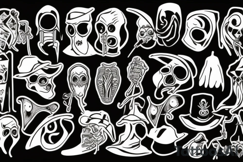 plague doctor tattoo idea