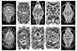 gothic lantern with a dim light tattoo idea
