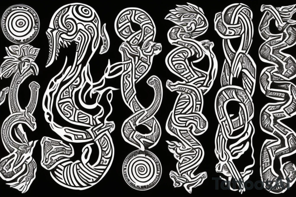 snake on a chalice tattoo idea