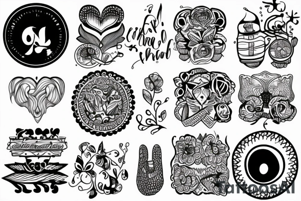 scandinavian theme tattoo idea