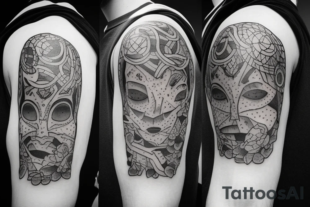 boy and girl tattoo idea