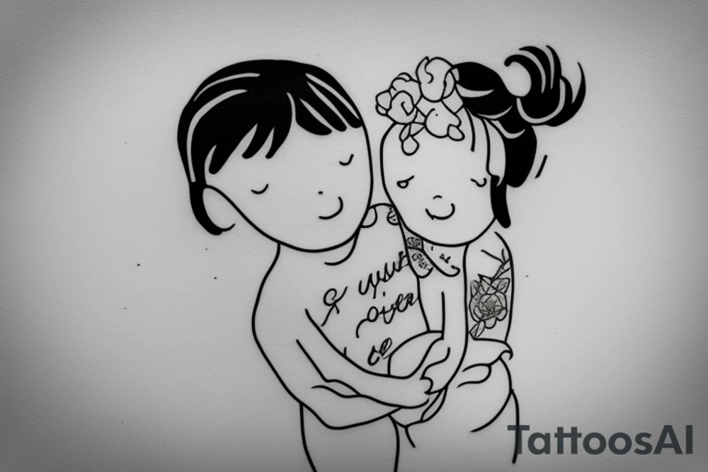 I would like a tattoo that represents my daughter and son. Their names are Sydney and Sam. tattoo idea