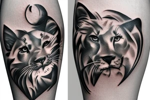 Astrological sign - Leo tattoo idea