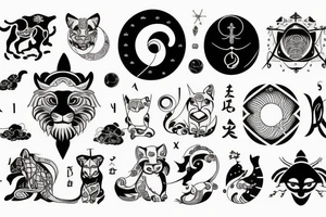 Astrological sign - Leo tattoo idea