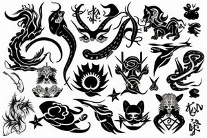 zodiac symbol for leo tattoo idea