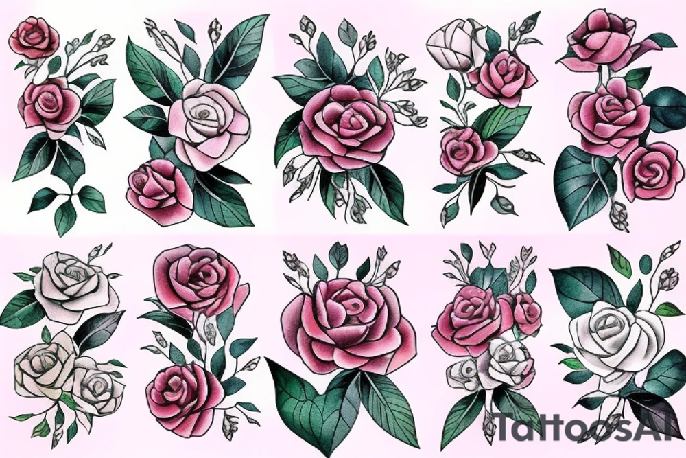 Protection feminine 
No flowers tattoo idea