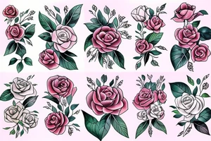 Protection feminine 
No flowers tattoo idea