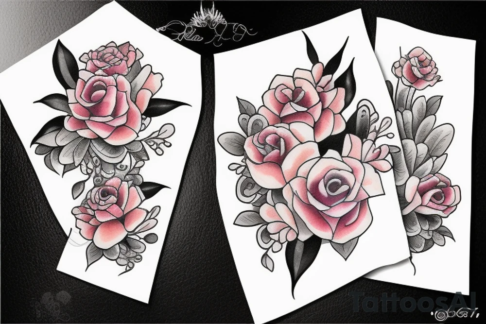 Protection feminine 
No flowers tattoo idea
