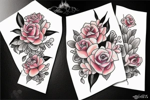 Protection feminine 
No flowers tattoo idea