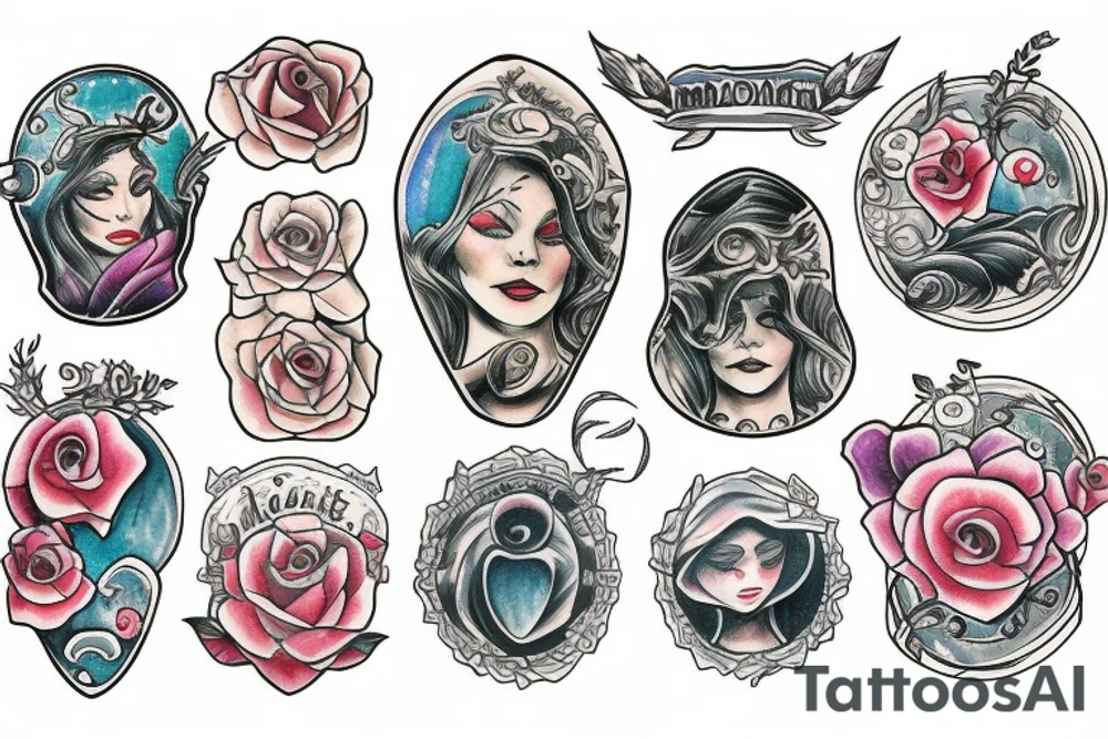 Mother shield tattoo idea