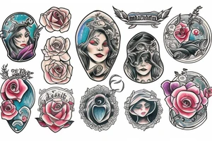 Mother shield tattoo idea