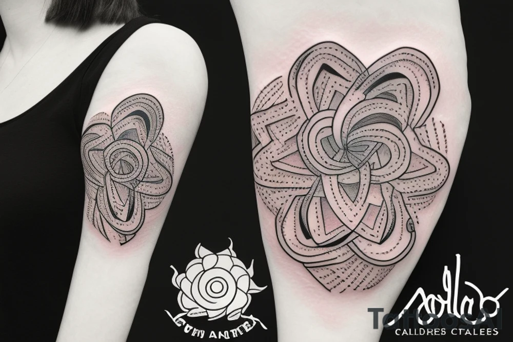 Mother shield tattoo idea