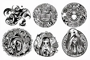 Protective mother tattoo idea