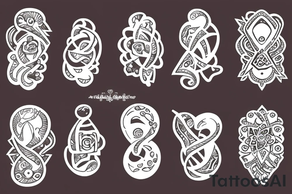 Protective mother tattoo idea