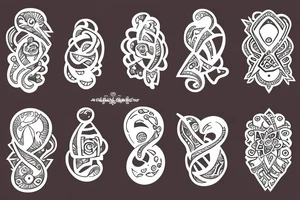 Protective mother tattoo idea
