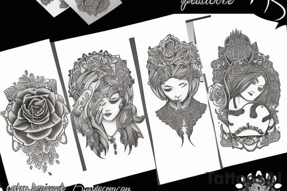 Protective mother tattoo idea