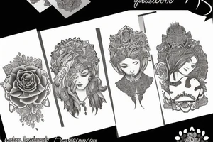Protective mother tattoo idea