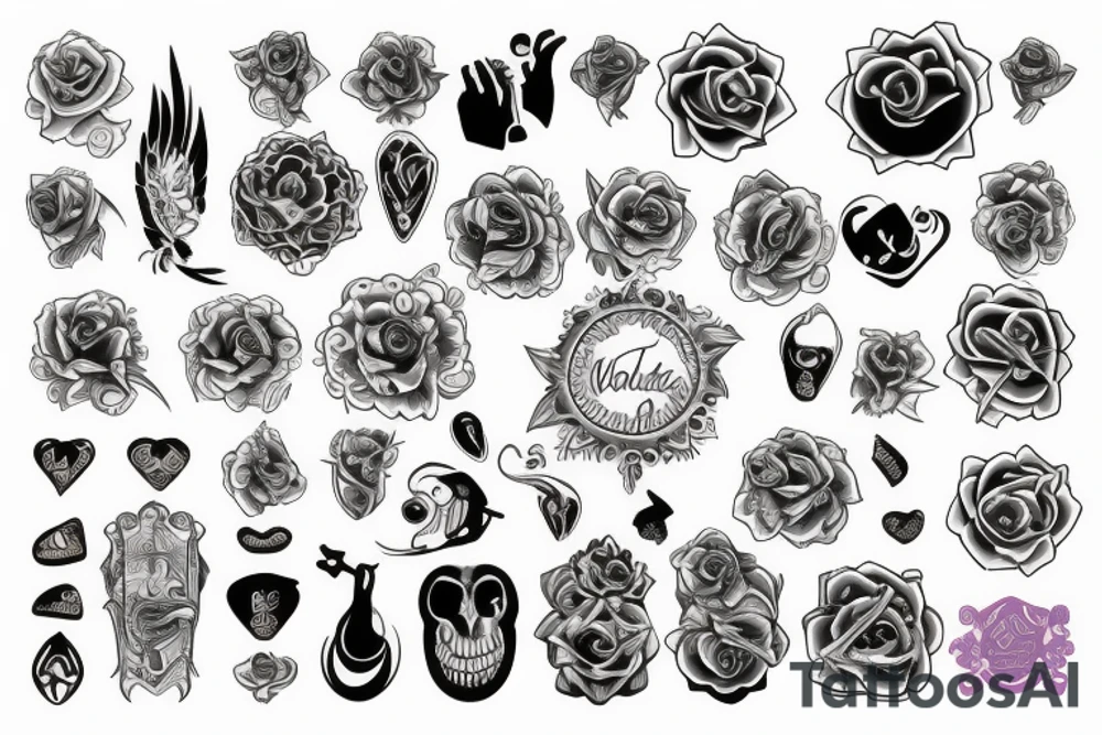 Protective mother tattoo idea