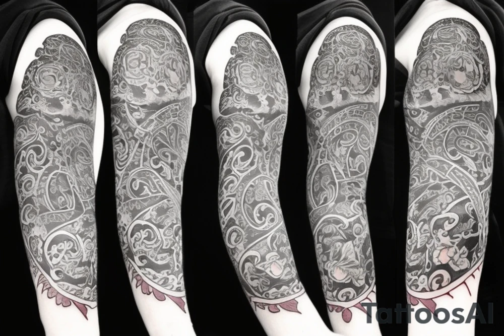 Protective mother tattoo idea