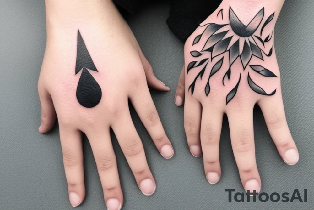 Little tattoo for fingers tattoo idea