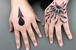 Little tattoo for fingers tattoo idea