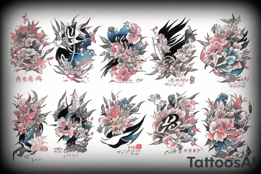 Japan city tattoo idea