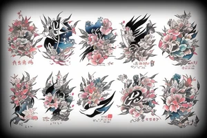Japan city tattoo idea