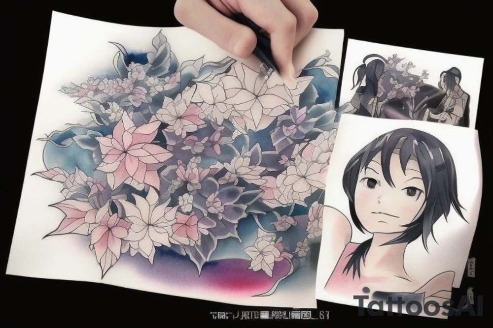 Japan city tattoo idea