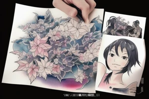 Japan city tattoo idea