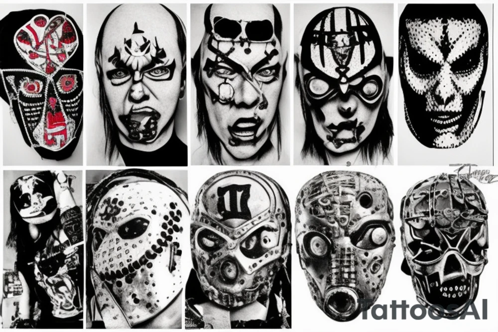 trash polka about war that is provoked by capitalism tattoo idea