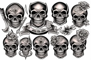 American traditional tattoo idea